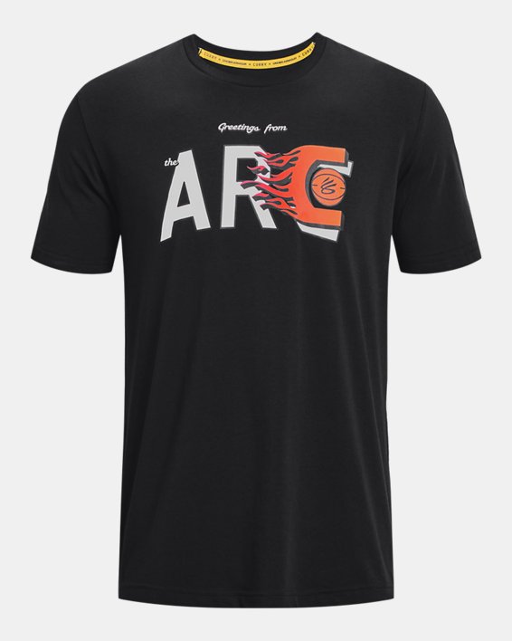 Men's Curry Arc Short Sleeve in Black image number 4